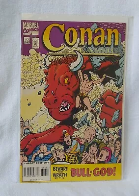 Buy 1995 Marvel Comics March #10 Conan Beware Wrath Of Bull-God! Boarded And Bagged • 19.77£