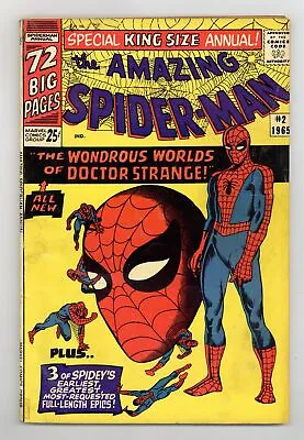 Buy Amazing Spider-Man Annual #2 GD 2.0 1965 • 47.30£