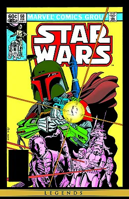 Buy 1977 Star Wars Marvel Comic #68 Cover Poster Print Boba Fett Bounty Hunter🔥 • 7.54£