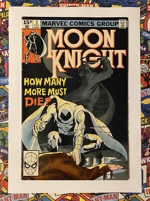 Buy MOON KNIGHT #2 - DEC 1980 - 1st SKID-ROW SLASHER APPEARANCE! - VFN- (7.5) PENCE! • 16.99£