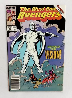 Buy West Coast Avengers #45 - 1989 First Colorless Vision Appearance Newsstand  • 35.58£