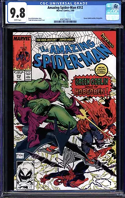 Buy Amazing Spider-man #312 Cgc 9.8 White Green Goblin Vs Hobgoblin Cgc #4363246014 • 109.89£