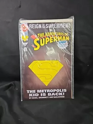 Buy Reign Of Supermen! The Metropolis Kid Is Back! #501 Bagged And Boarded 1993! • 9.10£