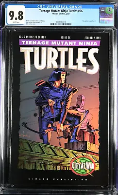 Buy Teenage Mutant Ninja Turtles #56 (1993) CGC 9.8! 💥 1st Cover Of Karai 💥 • 221.27£
