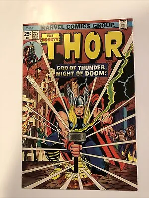 Buy Thor #229 1974 (Ghost Rider Stamp MVS Intact) Hulk #181 Ad For Wolverine VG+ 4.5 • 33.21£