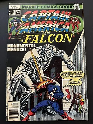 Buy Captain America #222 (1978) 1st App Animus. Captain America Fights Lincoln CENTS • 7.99£