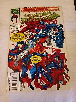 Buy The Amazing Spider-Man #379 Maximum Carnage Part  7. High Grade Raw. • 10.24£