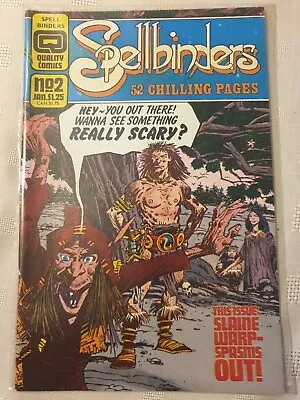 Buy Spellbinders #2 Jan 1987 Quality 2000Ad Comic. Nemesis, Amadeus Wolf, Slaine Vfn • 1.99£