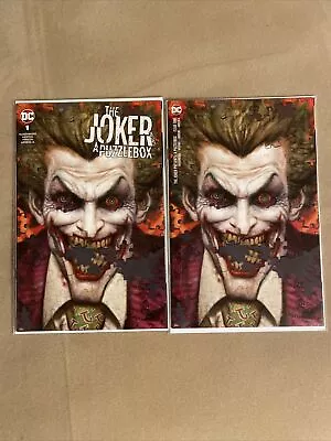 Buy The Joker Presents  A Puzzlebox  #1   Ryan Brown Variants  SET OF 2 • 14.95£