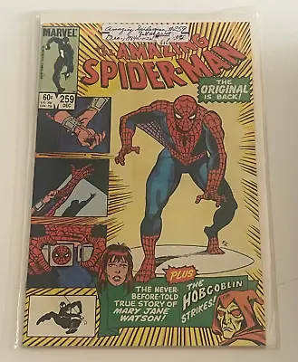Buy The Amazing Spider-Man #259 (Marvel, December 1984) • 23.45£