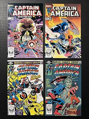 Buy Captain America 267, 269, 287, 288 (1982, Marvel) HIGH GRADE - COMIC LOT - M • 16.01£