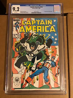 Buy Captain America #312 1985 CGC 9.2 W/White Pages, 1st Appearance Of Flag Smasher • 27.98£