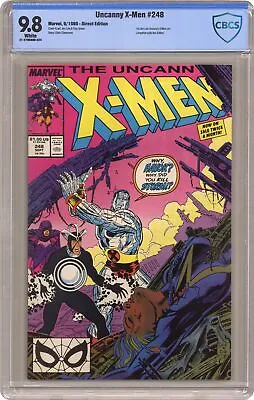 Buy Uncanny X-Men #248 CBCS 9.8 1989 21-279B89B-024 • 204.91£