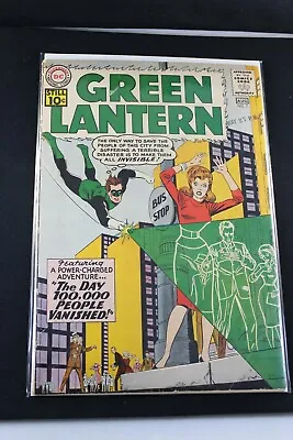 Buy 1960 Green Lantern #7 2nd Series 1st App & Origin Sinestro Major DC Key VG 4.0 • 395.39£