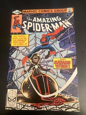 Buy AMAZING SPIDER-MAN #210 (1980) *Madame Web Key!*  HIGH GRADE BEAUTY! • 67.92£