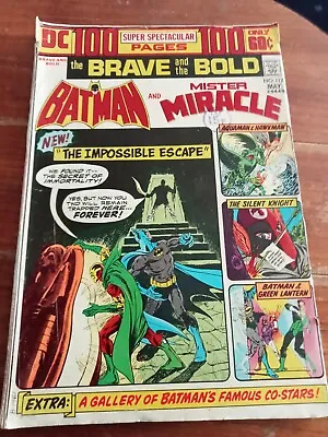 Buy Brave And The Bold #112 May 1974 (VG) Batman & Mr Miracle Bronze Age Giant Size • 4.50£