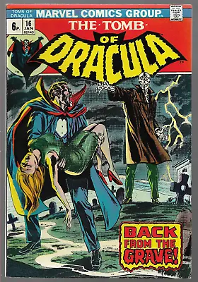 Buy THE TOMB OF DRACULA (1972) #16 - Back Issue • 14.99£