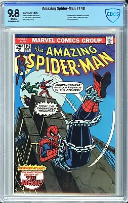Buy Amazing Spiderman #148 - Marvel 1975 Bronze Age CBCS 9.8 (Tarantula) Like CGC • 2,053.79£