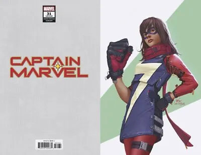 Buy Captain Marvel Vol. 9 - #31 | Inhyuk Lee 1:50 Virgin Variant Marvel Comics 2022 • 24.99£