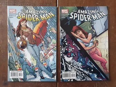 Buy The Amazing Spiderman #492 And #493 J Scott Campbell Variants • 19.50£