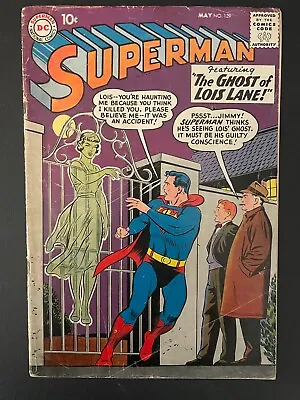 Buy Superman Vol.1 #129 1959 Mid-Grade 3.0 DC Comic Book D41-4 • 70.98£